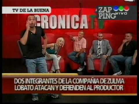 CRONICA TV (PELEA) : TORRY A LAS PIÑAS EN LO DE ANABELA (Informe de: Zapping TV)