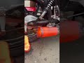 Melting Of Silencer Very Hot Silencer Shorts Bike