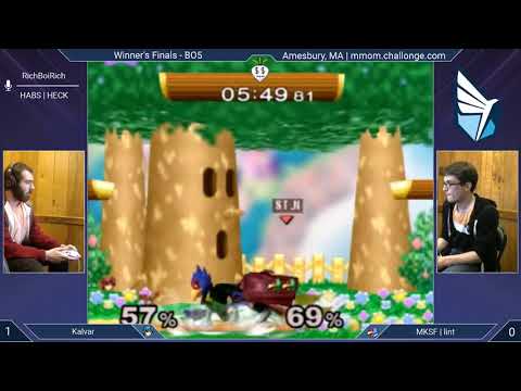 MMOM Bi-Monthly 12 SSBM - Kalvar (Marth) vs. MKSF | lint (Falco) - Melee WF
