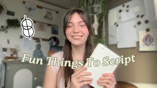 Fun Things to Add to Your Shifting Script 🤍
