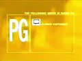 HBO Signature Rated PG Bumper October 1st 1998 March 1st 2004