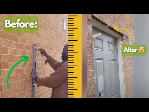 Side Entrance Door tutorial for Basement Acces,BramptonOntario.#door#basement.