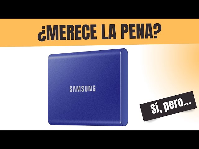 Vídeo relacionado con Samsung T7 Portable SSD - 2 TB - USB 3.2 Gen.2 External SSD Titanium Grey (MU-PC2T0T/WW)