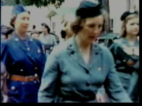 SHARON, MA PARADE 1950s darkened