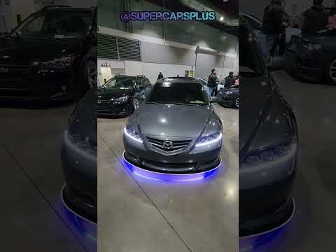 Modified '03 Mazda 6 Sport Sedan with Gray Exterior Color