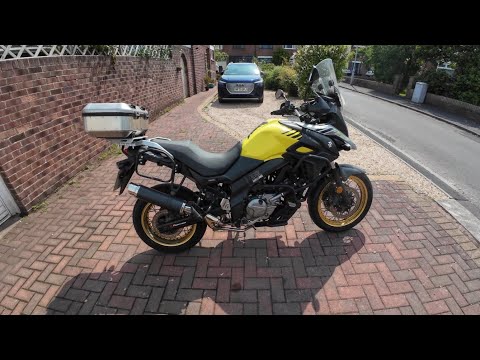 Motorbike run on my Suzuki V-Strom 650XT. First ride of 2025...