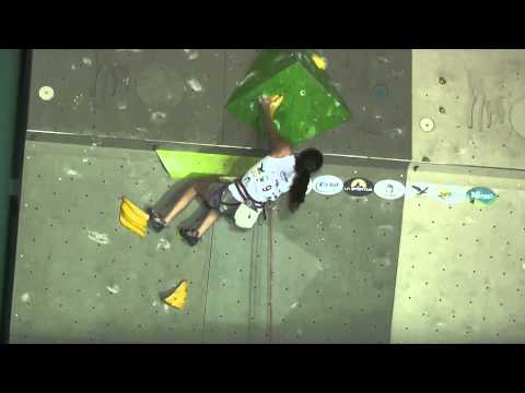 Rock Master 2014 - Lead Final - Hélène Janicot