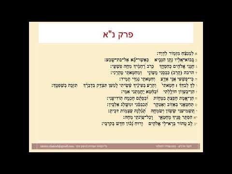 תהילים פרק נא, Psalm 51נוסח ספרדי ירושלמי