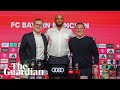 'I want the team to be aggressive': Vincent Kompany unveiled as Bayern Munich manager