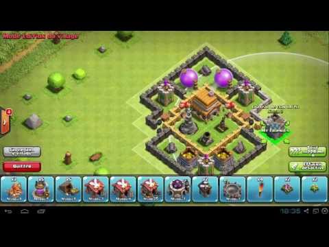 comment construire village clash of clan