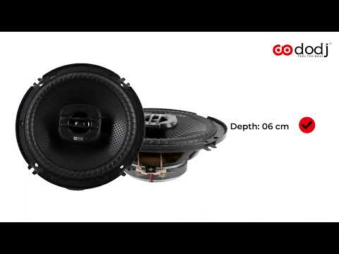 Dodj ds-6 inch 3 way coaxial car speaker(peak power-480w), 3...