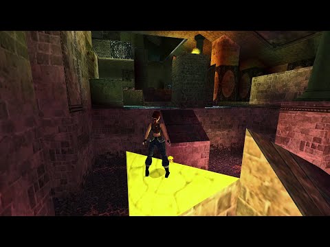 The Ordeal In The Shadow Of Death - TRLE Level by Raymond - Level 02, first visit