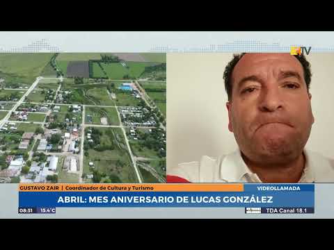 Gustavo Zair - Actividades en el mes aniversario de Lucas González