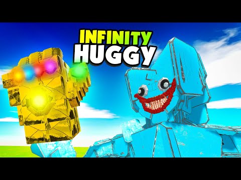 I gave HUGGY WUGGY the INFINITY GAUNTLET! - Animal Revolt Battle Simulator