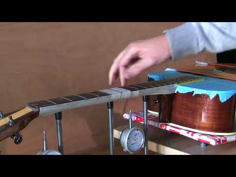 Tanglewood Nashville V TN 5 DCE in for a fret level...