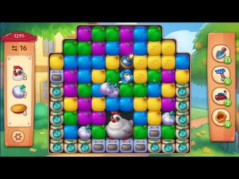 Farmscapes Level 1291 - NO BOOSTERS 🌻🚜🐔 | SKILLGAMING ✔️