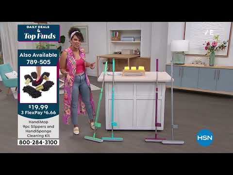 HandiMop with 2 Mop Heads and 3 HandiSponges