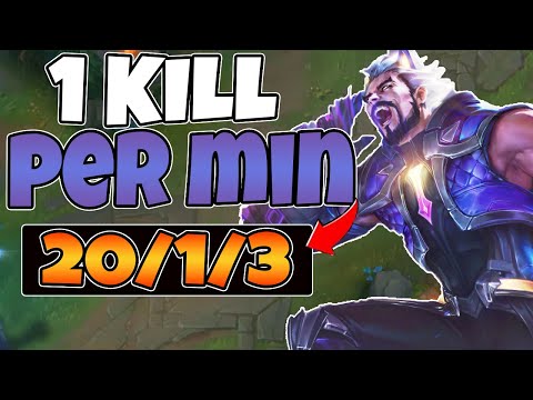 THE ABSOLUTE BEST GAME OF SYLAS YOU WILL EVER SEE (1 KILL PER MINUTE) - League of Legends