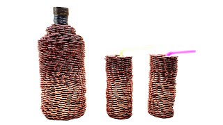 Resine Art With Coin / Euro Cent'ler ile Servis Tabağını Kapladım