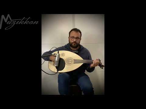 Muziikon Arabic Oud 12 Strings Walnut