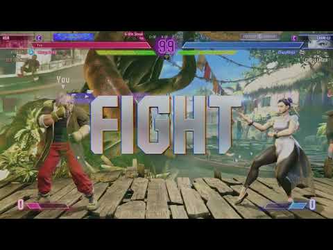 Street Fighter 6 Ken vs Chun Li Comeback