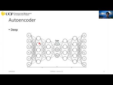 CAP5415 Lecture 10 [Autoencoder] - Fall 2020