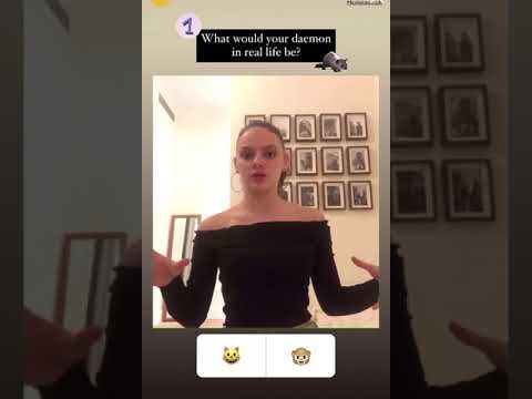 Dafne Keen does Q&A on Instagram