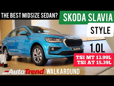 SKODA SLAVIA Top Spec Style Variant ( 13.99 Lakh) | Most Detailed Walkaround Review !