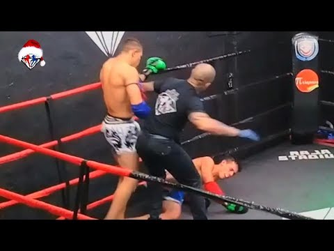 LUCIANO PERNAMBUCO (KILLER BEES) vs. JULIANO (FURACÃO MASTER) 70 KG MUAY THAI - RAJA RETZ