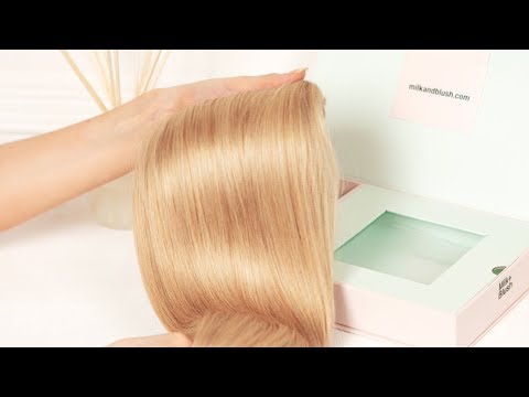 How To Wash And Condition Your Hair Extensions | Milk + Blush