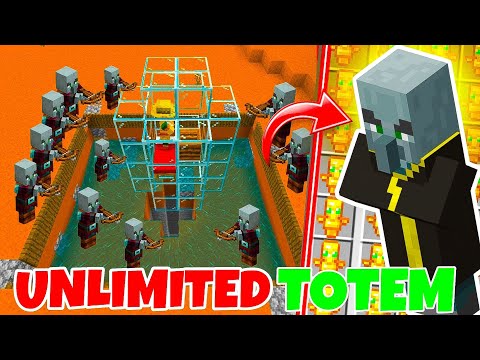 Unlimited Totem Farm Hack in Minecraft PE!