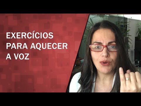 Aquecimento vocal - Exercícios para aquecer a voz - SOLTAR A VOZ