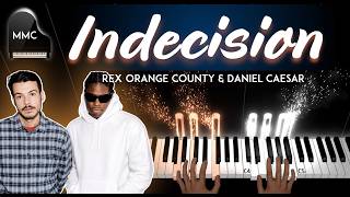 Download lagu Indecision by Rex Orange County feat. Daniel Caesar piano cover/tutorial   sheet music   lyrics mp3