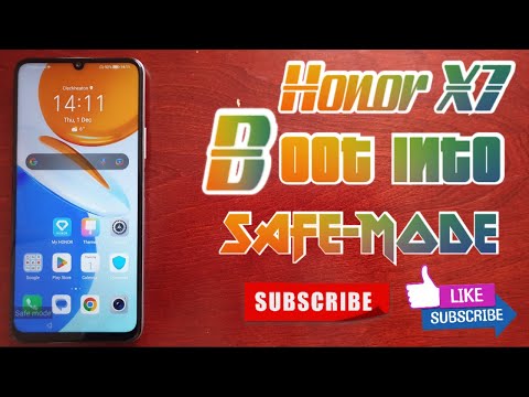 Honor X7 How to Boot into Safe-Mode|Helps you find Problems with Apps & Widgets