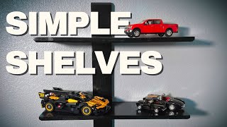 Easy DIY Shelves for Kids Room