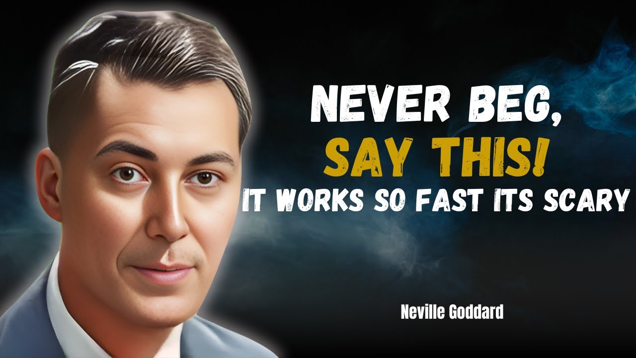 Once I learned how to SPEAK correctly, I became a millionaire (The Insane Truth) -- Neville Goddard