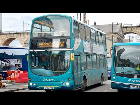 Absolutely Knackered: Arriva North East 7490 (LF02PKU) Volvo B7TL/Gemini 1