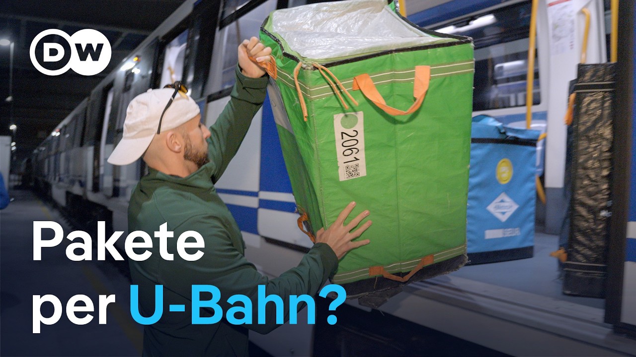 Weniger Verkehr auf den Straßen: Madrid testet Paketzustellung per U Bahn