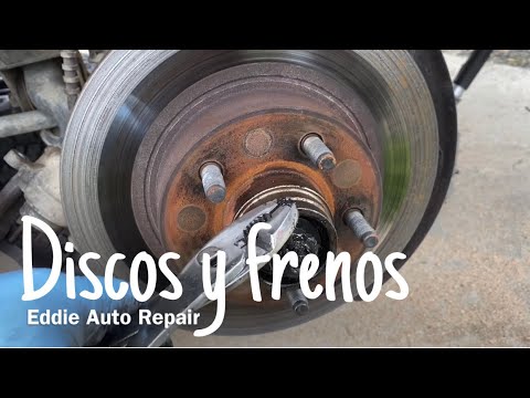 COMO CAMBIAR DISCOS Y FRENOS FORD RANGER 2002 | Eddie Auto Repair