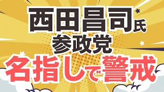 自民党・西田昌司議員が参政党を名指しで警戒！さらに、消費税問題に立ち向かう安藤裕議員や大奈さんへの攻撃始まる！守ってちょうだいな