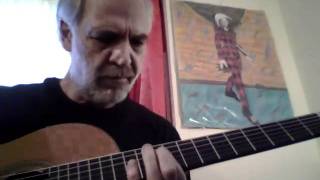 Dennis Sobin plays WHEN SANTA CLAUS GETS YOUR LETTER on guitar at Prison Art Gallery, Washington, DC