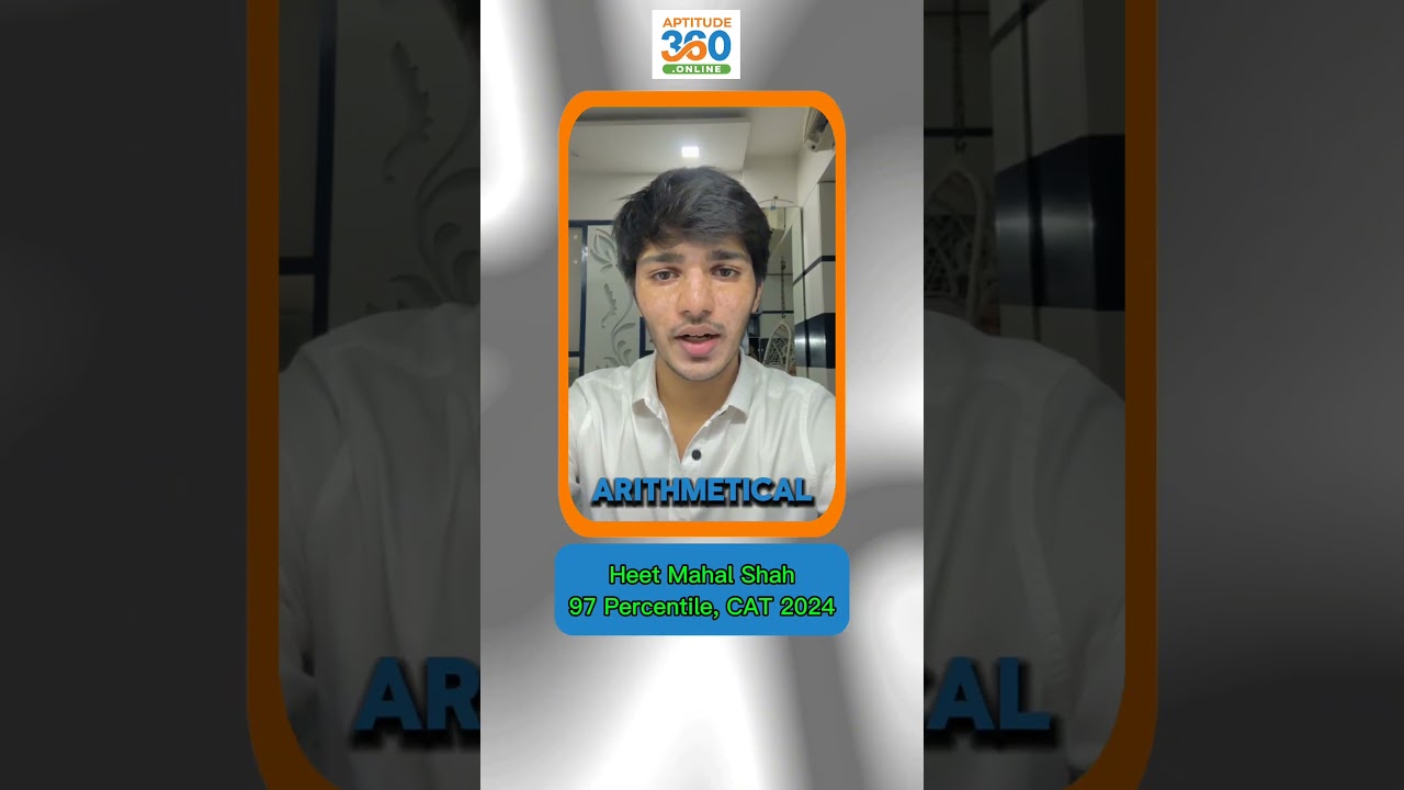 Heet Mahal Shah: 97 Percentile CAT 2024