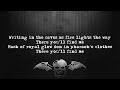 Avenged Sevenfold Cosmic Lyrics Video