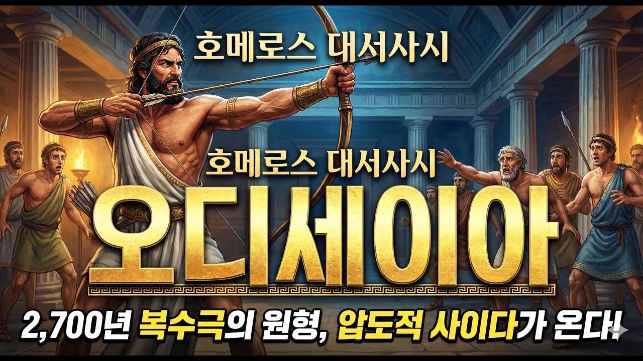 2,700년을 살아남은 '귀환과 복수'의 원형, 호메로스의 《오디세이아(The Odyssey)》 완벽 해부