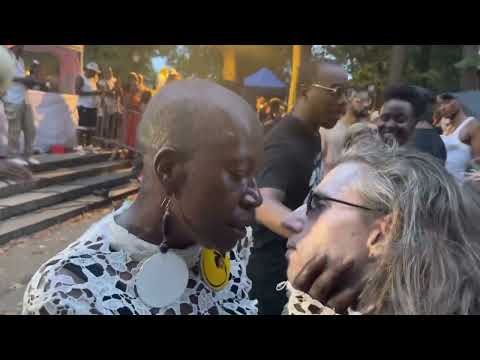 Popup lipsyncing performance to This Time Baby @Soul Summit - Fort Greene Park Brooklyn NYC 7-8-22