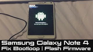 SOLVED - How to Fix Bootloop on Samsung Galaxy | Note 4 Stuck at Boot