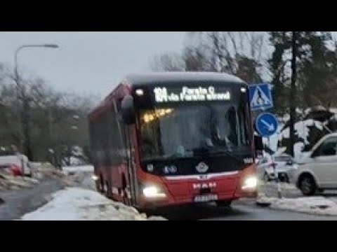 2026-01-16 Åker busslinje 184 från Filipsdalsbacken till Farsta 🚍