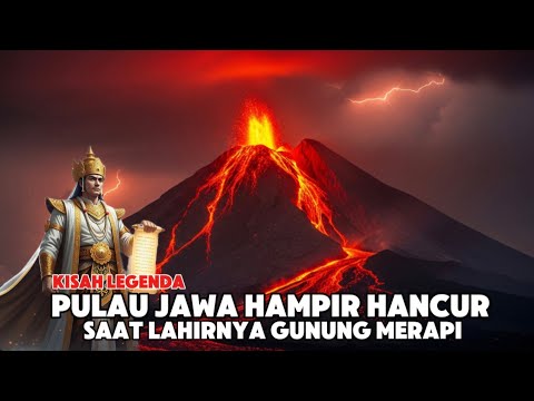 DEWA MENJATUHKAN GUNUNG KE JAWA, INILAH AWAL LAHIRNYA GUNUNG MERAPI