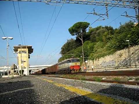 MD Milano Smistamento - Frosinone (E655.521 Grigio Blu + Gabs) Roma Ostiense