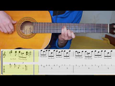 Аntoniо Вandеras (Desperado) - Cаncion del Мariaсhi - fingerstyle guitar. notes. TABS. Chords